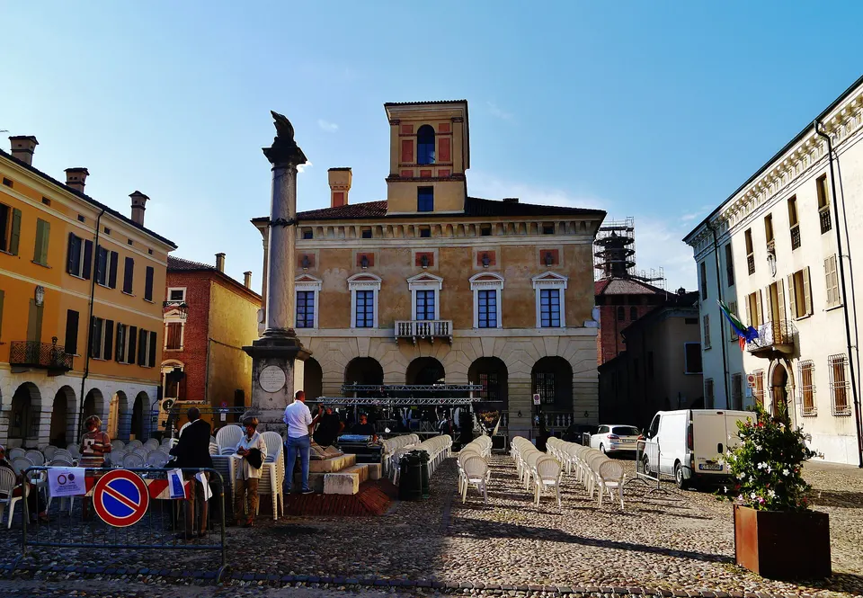 Ducal Square, Sabbioneta, Province of Mantua, Region of Lombardy, Italy