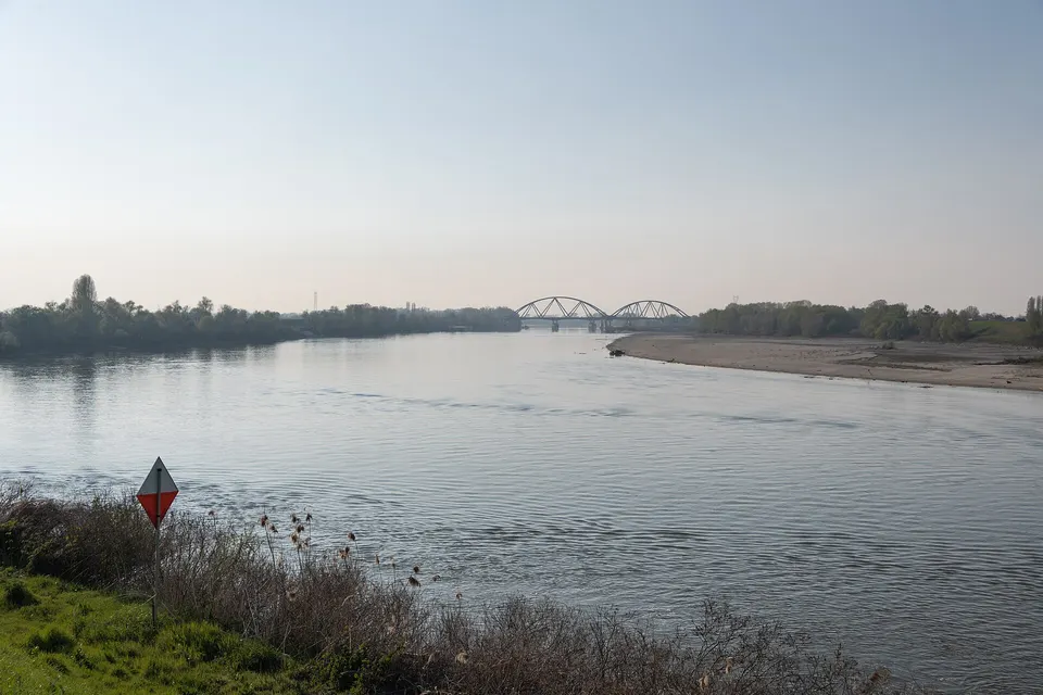 Ponte di San Benedetto - San Benedetto Po, Mantova, Italia